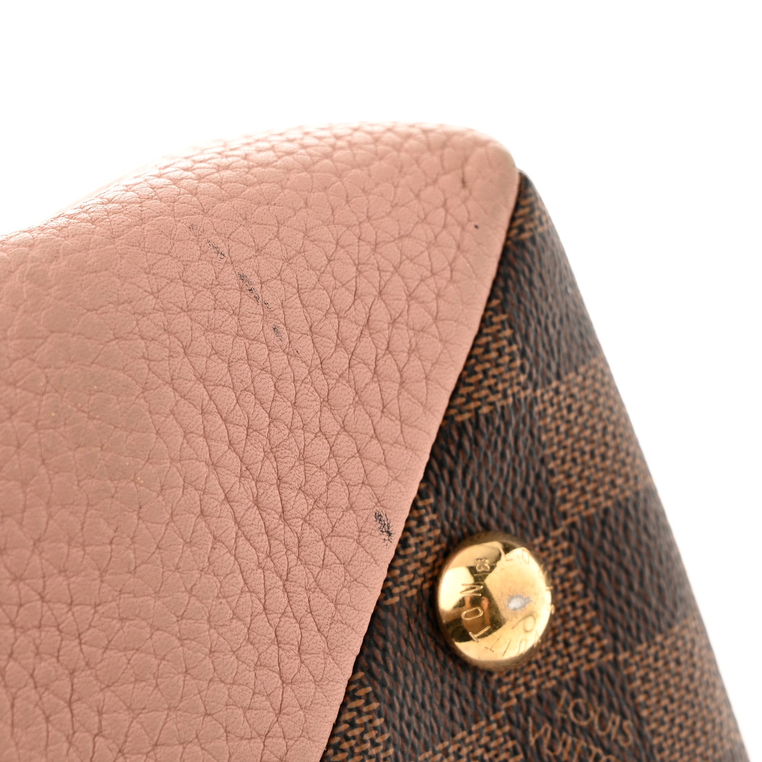 Damier Ebene Cuir Taurillon Brittany Magnolia