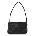 Nappa Intrecciato Mini Shoulder Bag Black