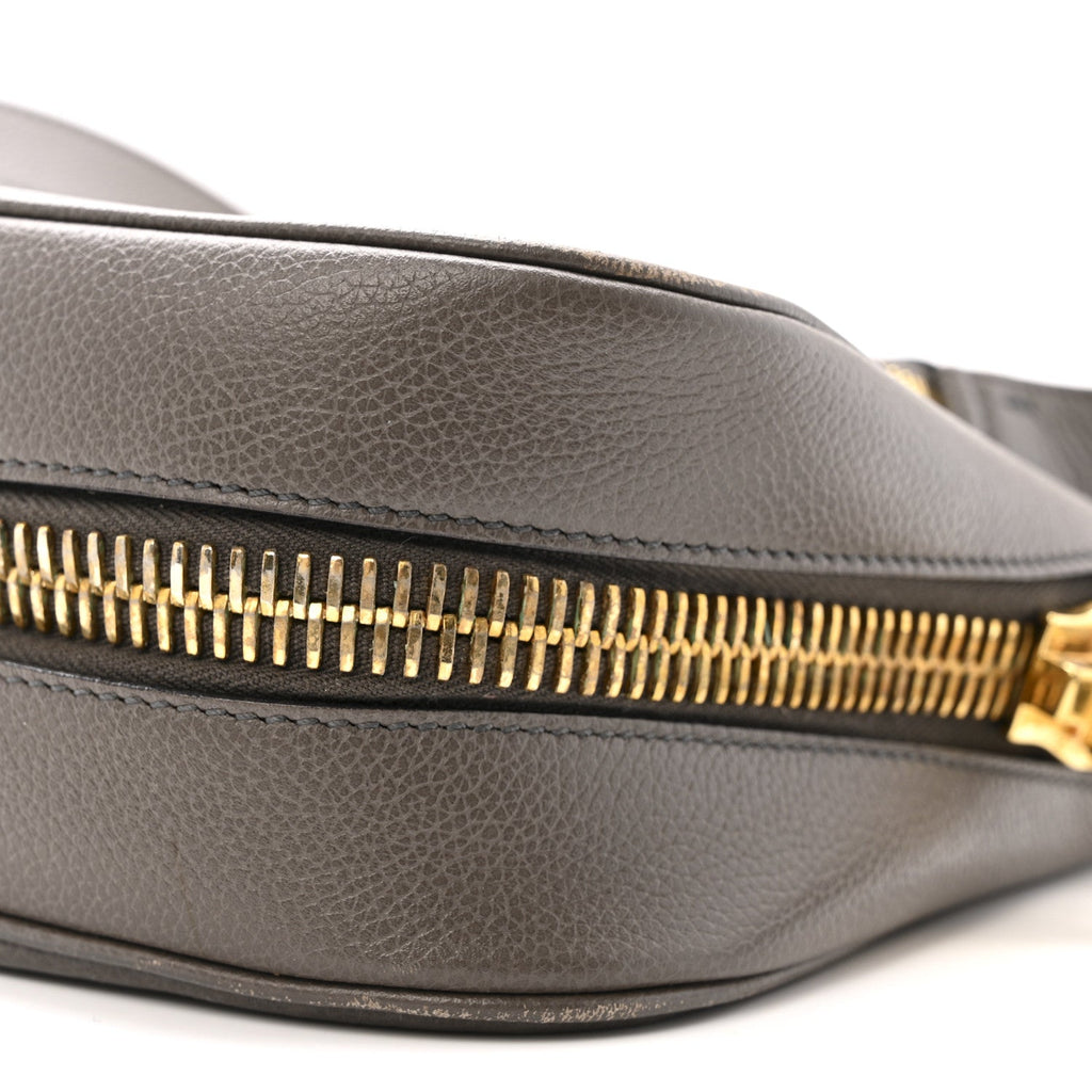 Calfskin Medium Shaded Jennifer Crossbody Bag Grey