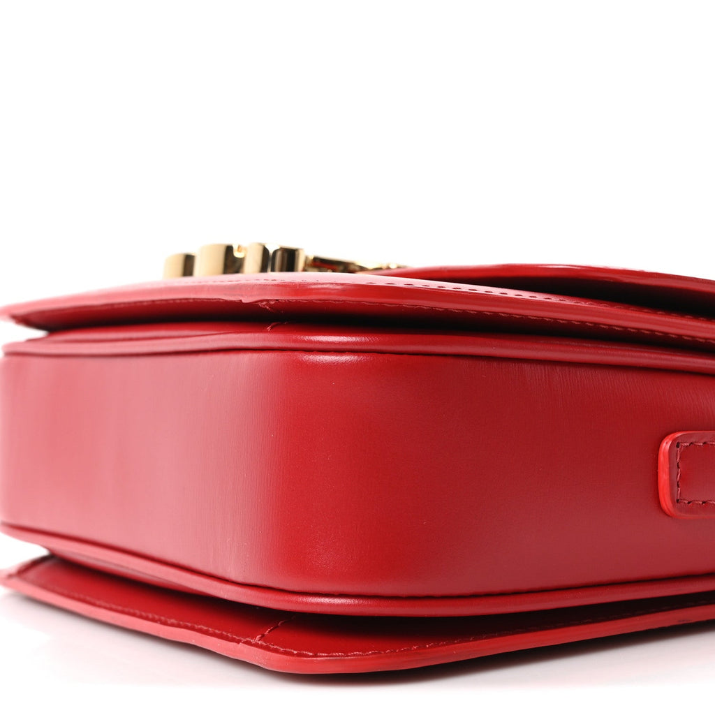 Shiny Calfskin Teen Triomphe Red