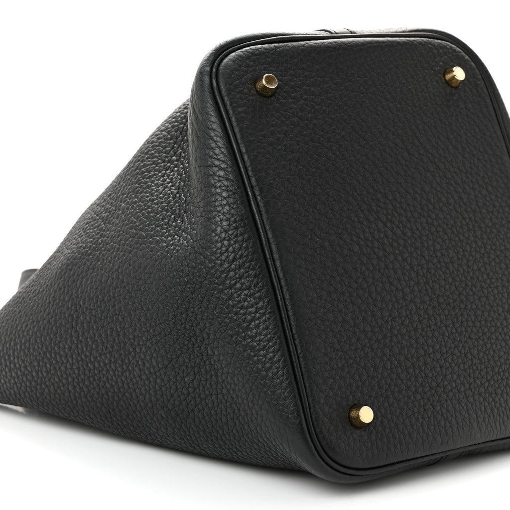 Taurillon Clemence Picotin Lock 22 MM Black