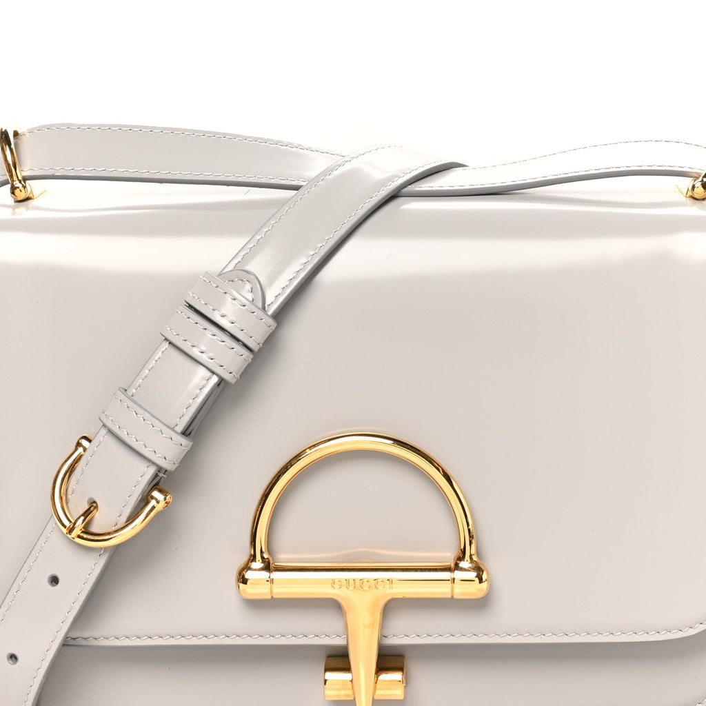 Calfskin Siena Small Shoulder Bag Grey