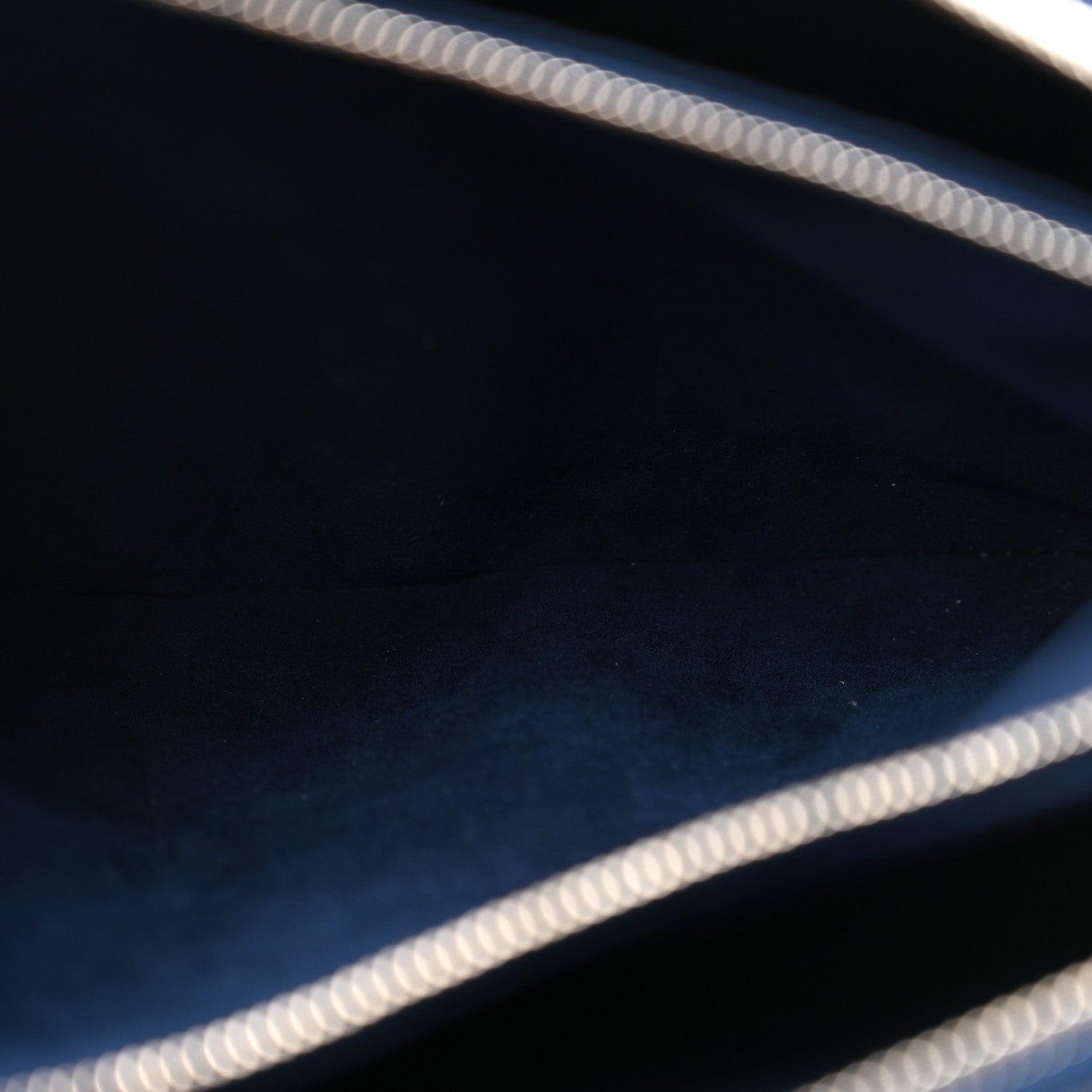 Lambskin Embossed Monogram Coussin PM Navy