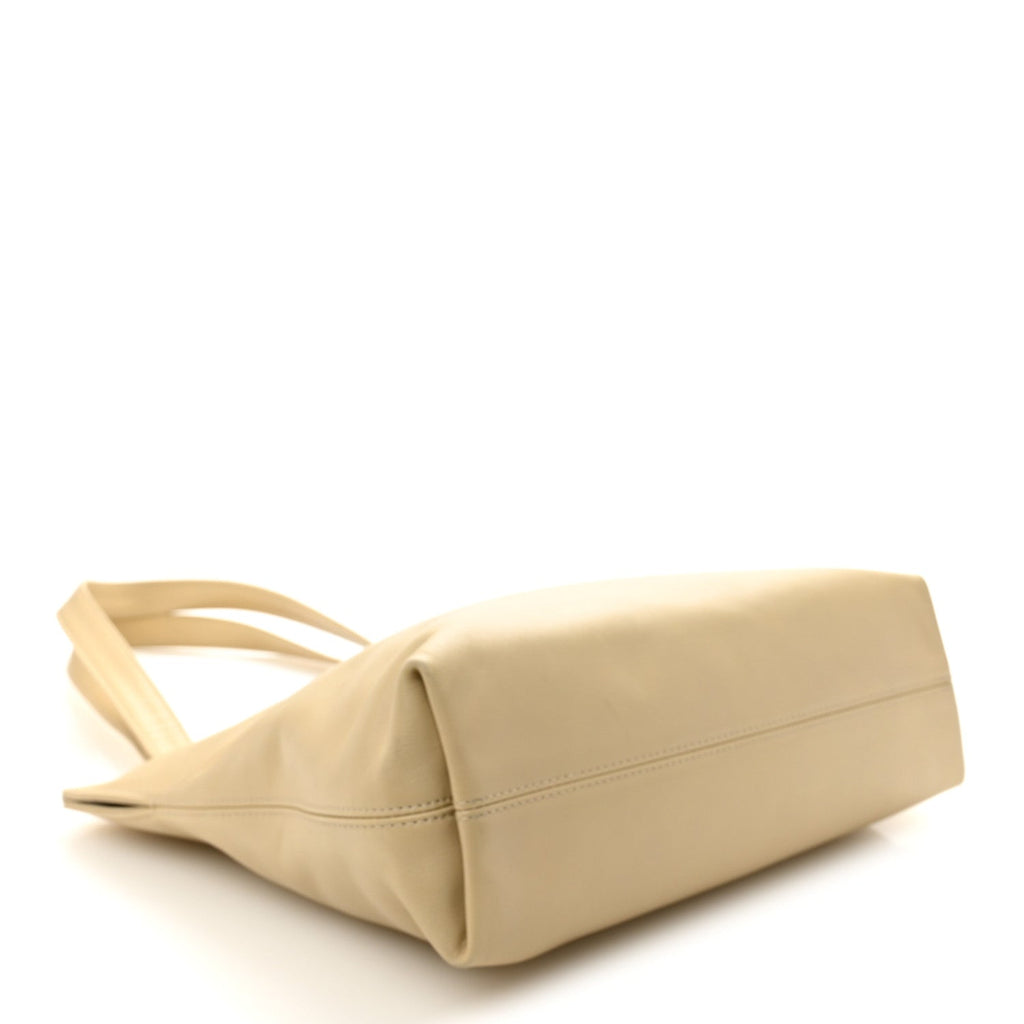 Calfskin CC Tote Beige