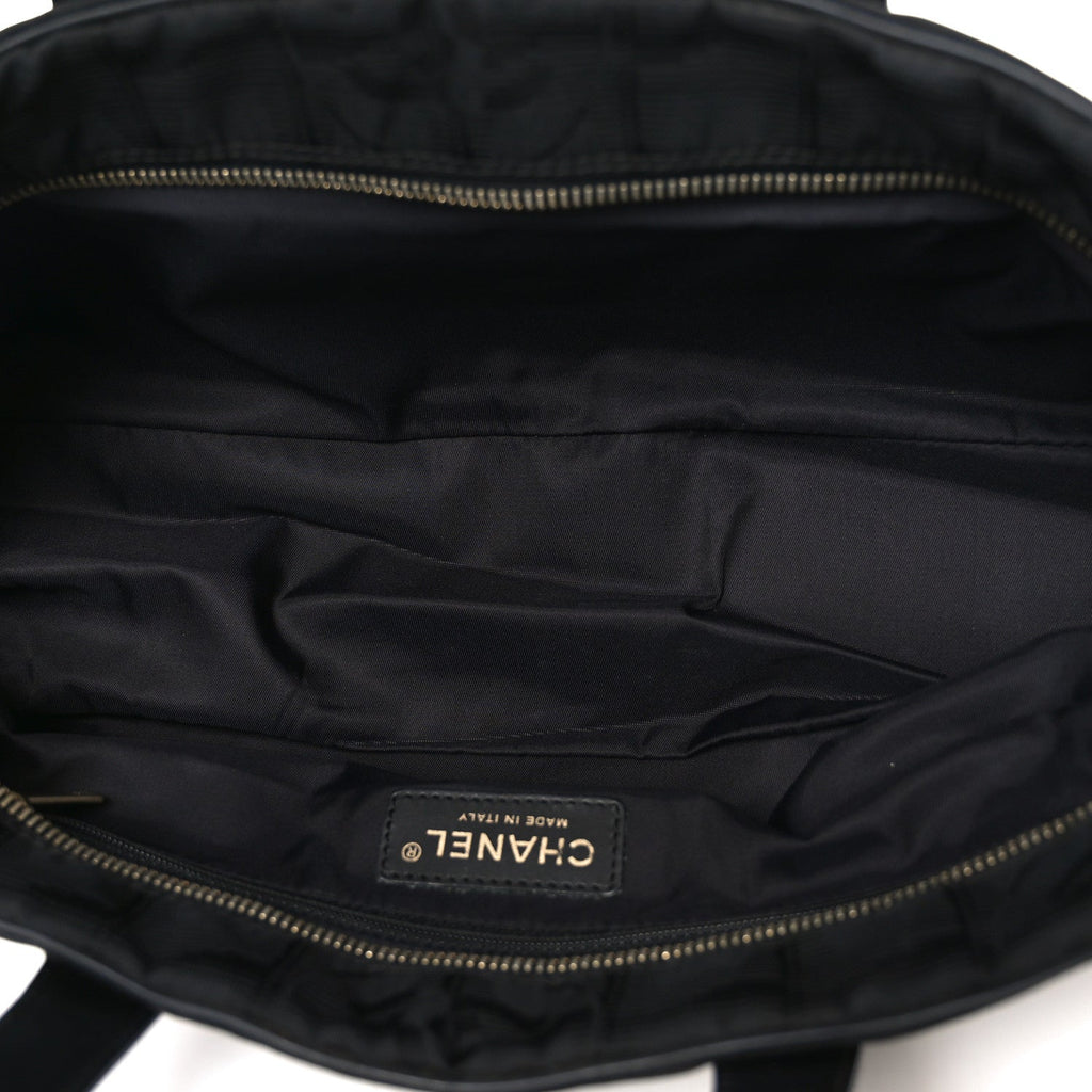Nylon Travel Bowler Black