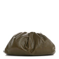 Smooth Butter Calf The Pouch Oversized Clutch Mustard