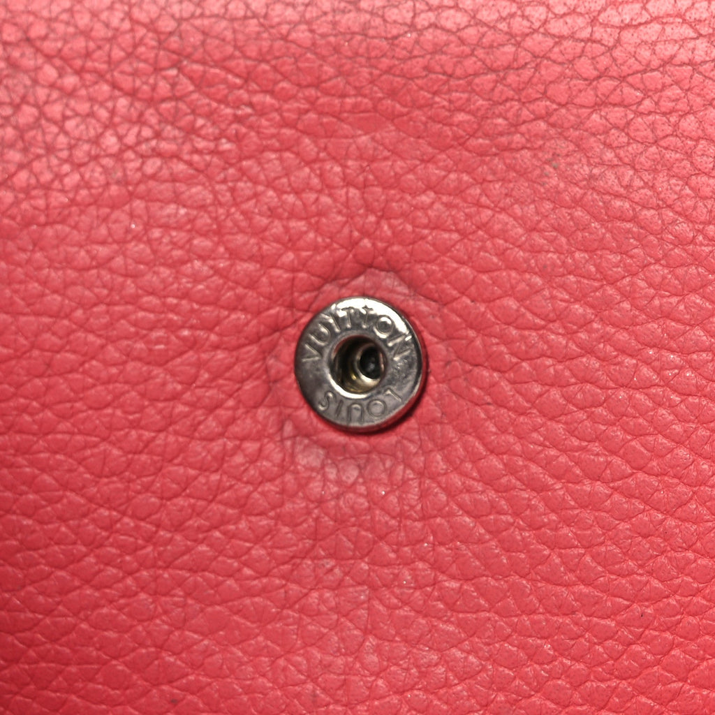 Calfskin Lockmini Wallet Hot Pink