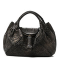Metallic Nappa Nuvolata Bimetal Spy Bronze Black
