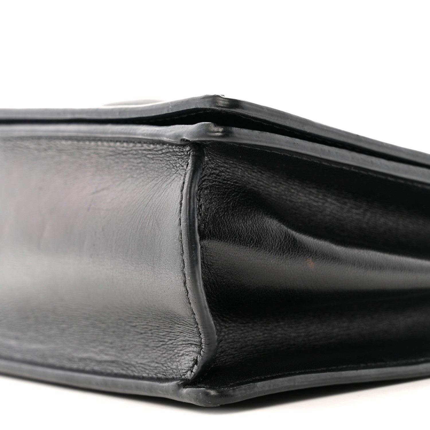 Calfskin Mini Barcelona Shoulder Bag Black