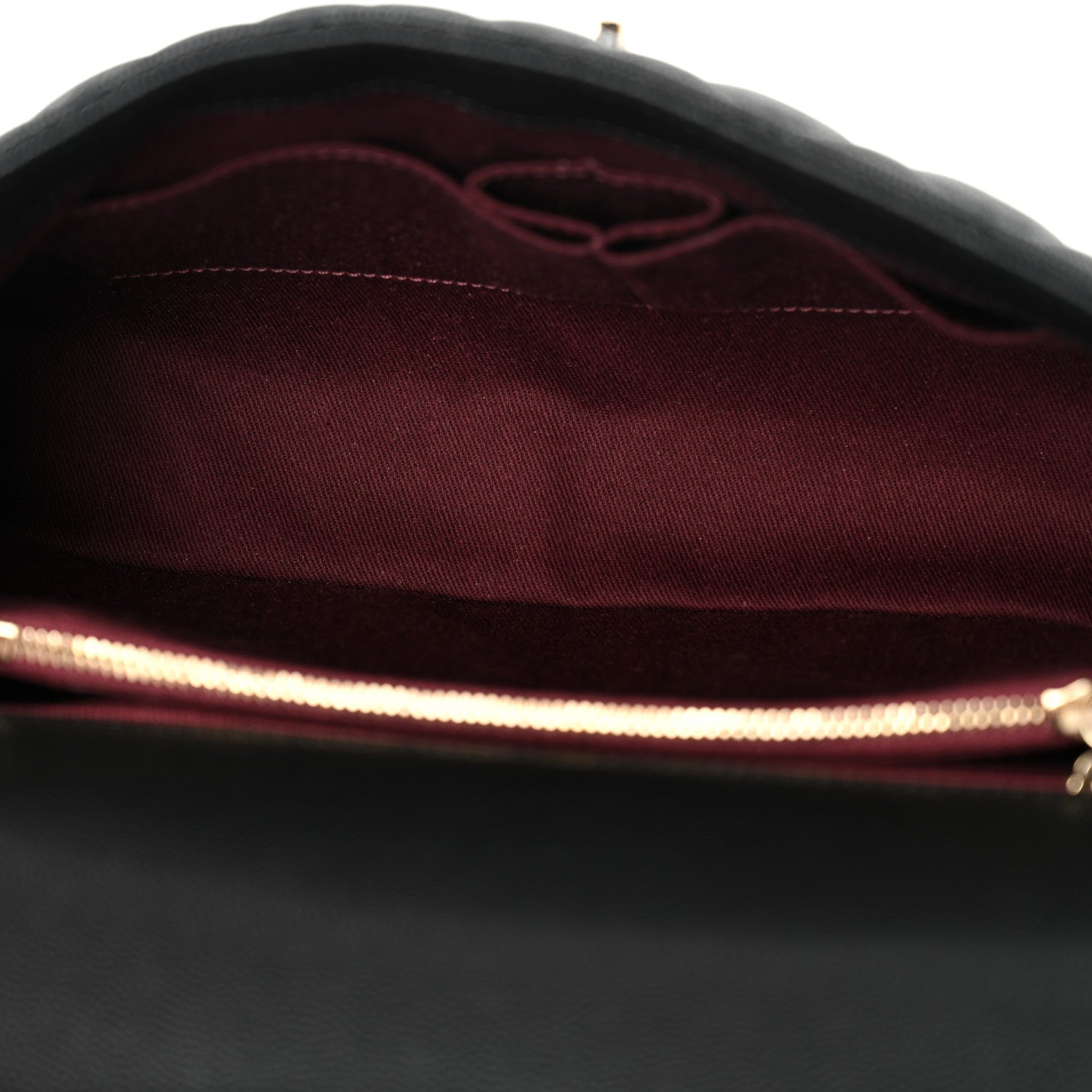 Caviar Quilted Small Coco Handle Flap Black