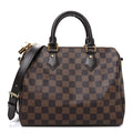 Damier Ebene Speedy Bandouliere 25