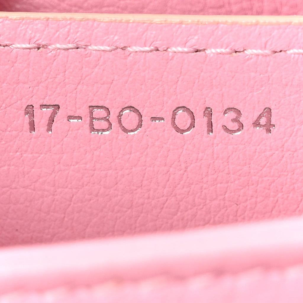 Calfskin Large Diorling Rose Candy