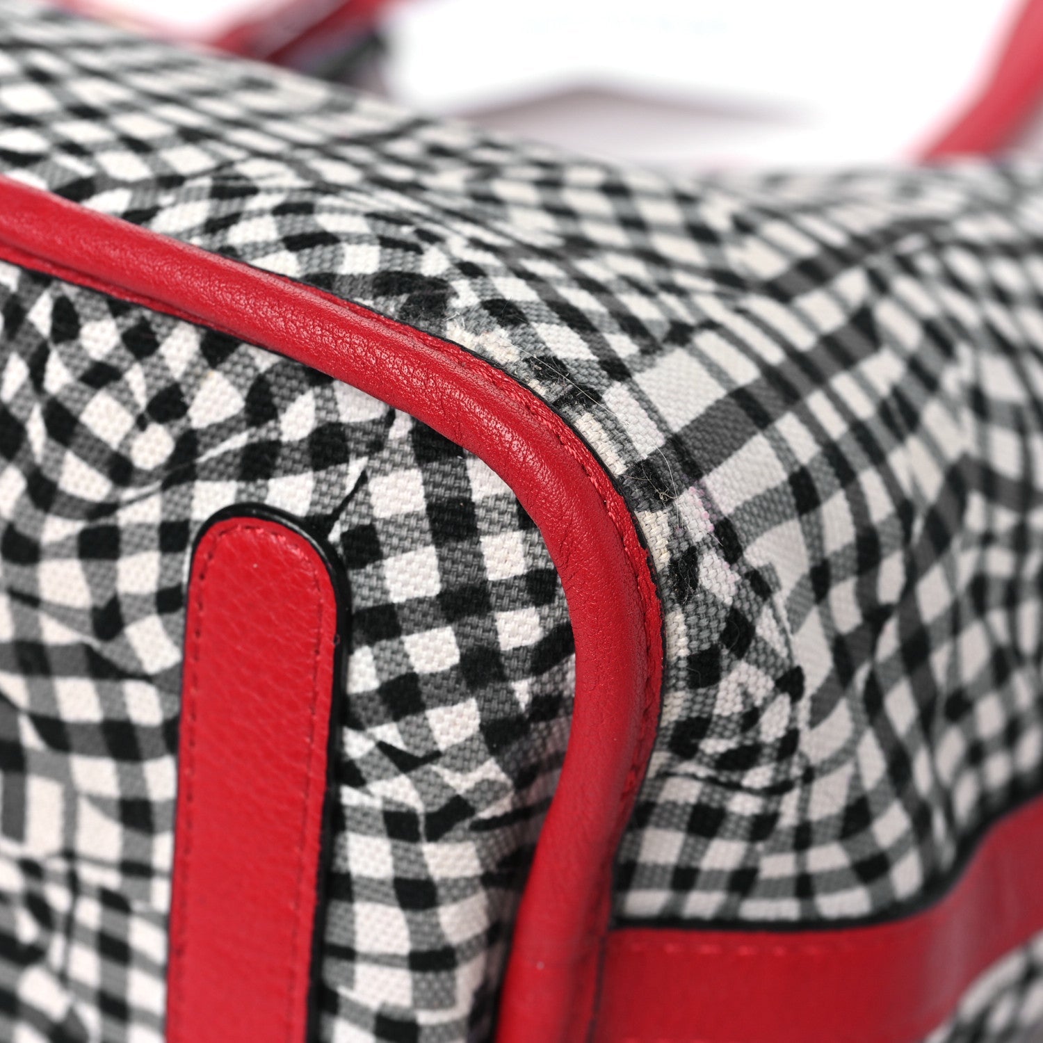 Visetos Medium Liz Reversible Shopper Tote Ruby Red