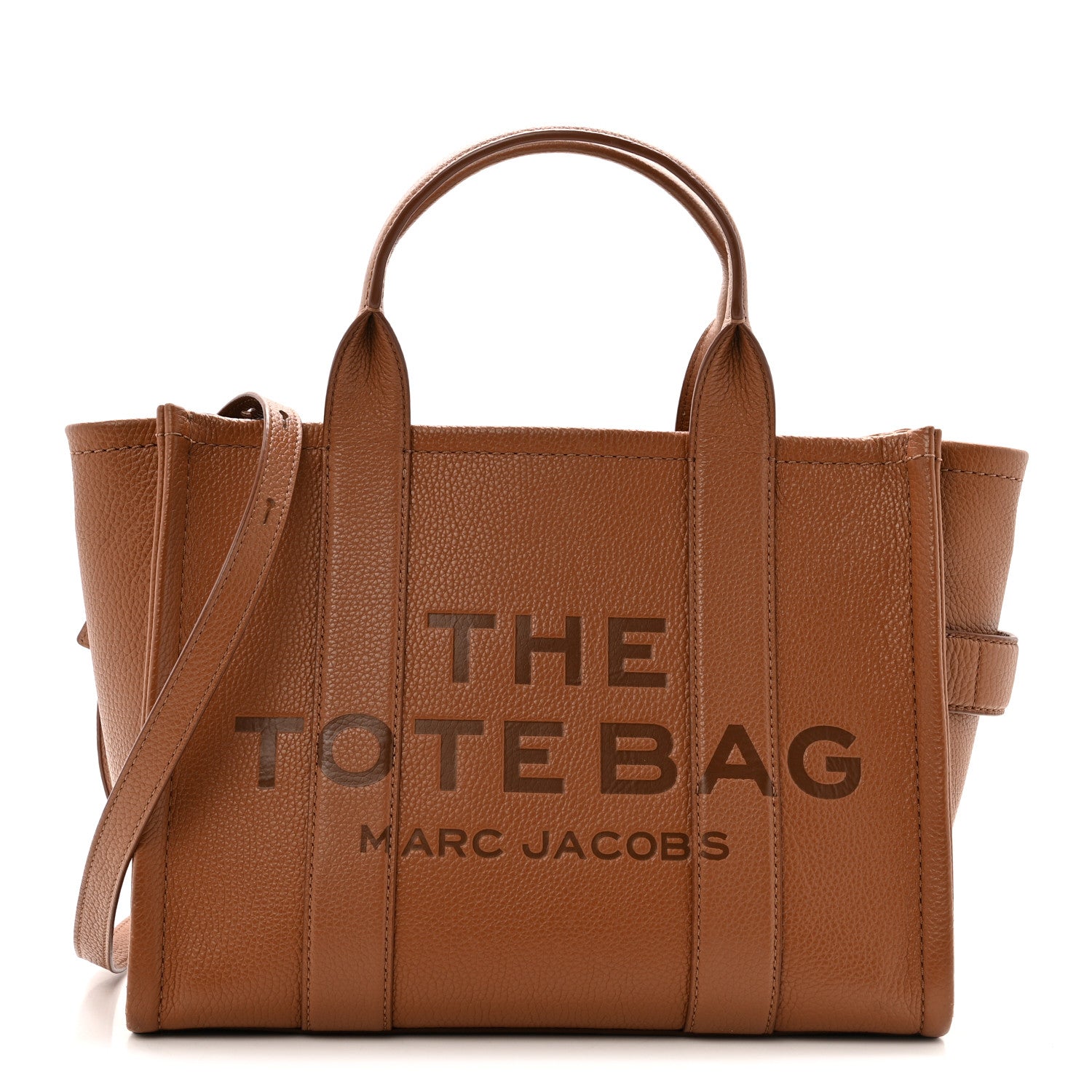 Grained Calfskin Medium The Tote Bag Argan Oil
