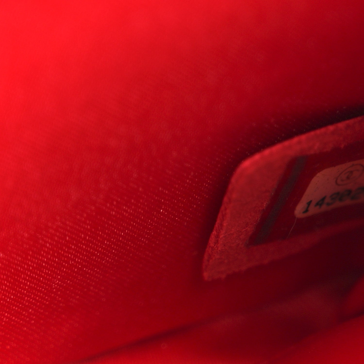 Lambskin Quilted Chain Clutch Flap Red