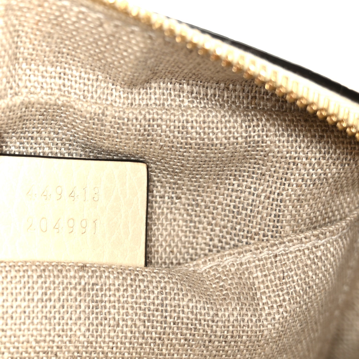 Monogram Dollar Calfskin Mini Bree Messenger Bag Beige Ebony Avoire