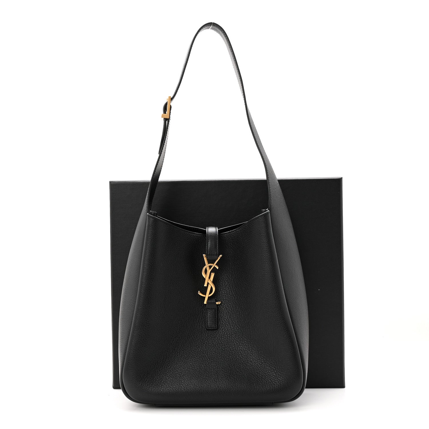 Grained Calfskin Small Le 5 A 7 Soft Hobo Black