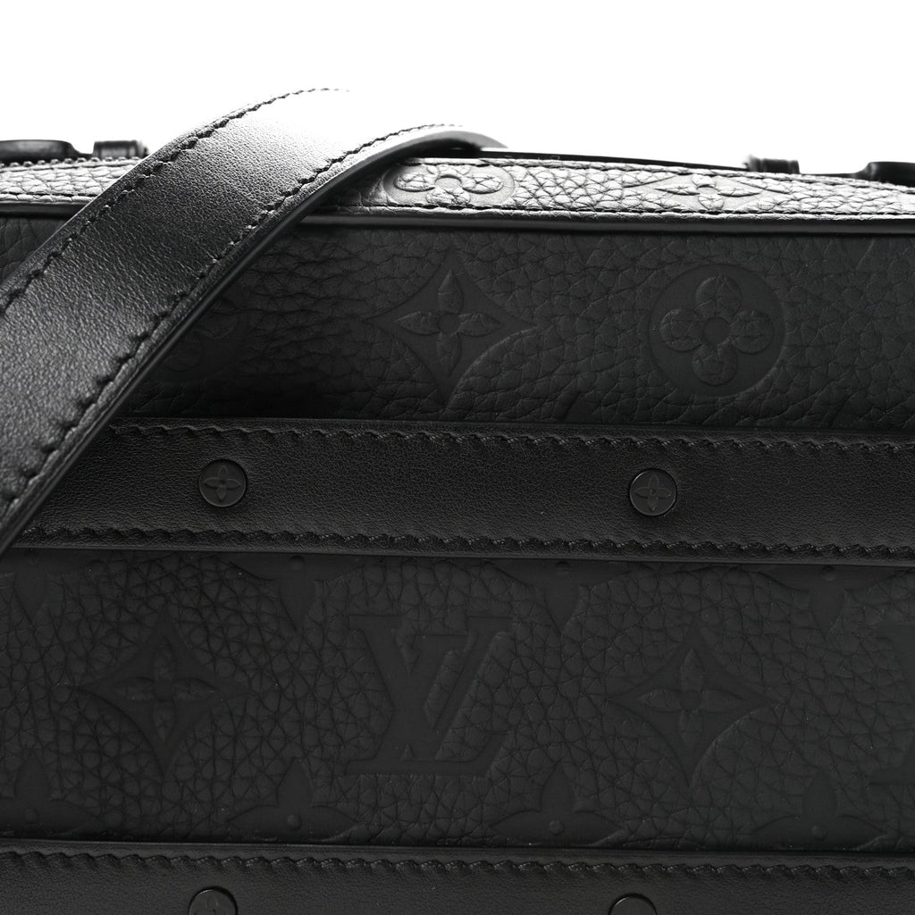 Taurillon Monogram Soft Trunk Black