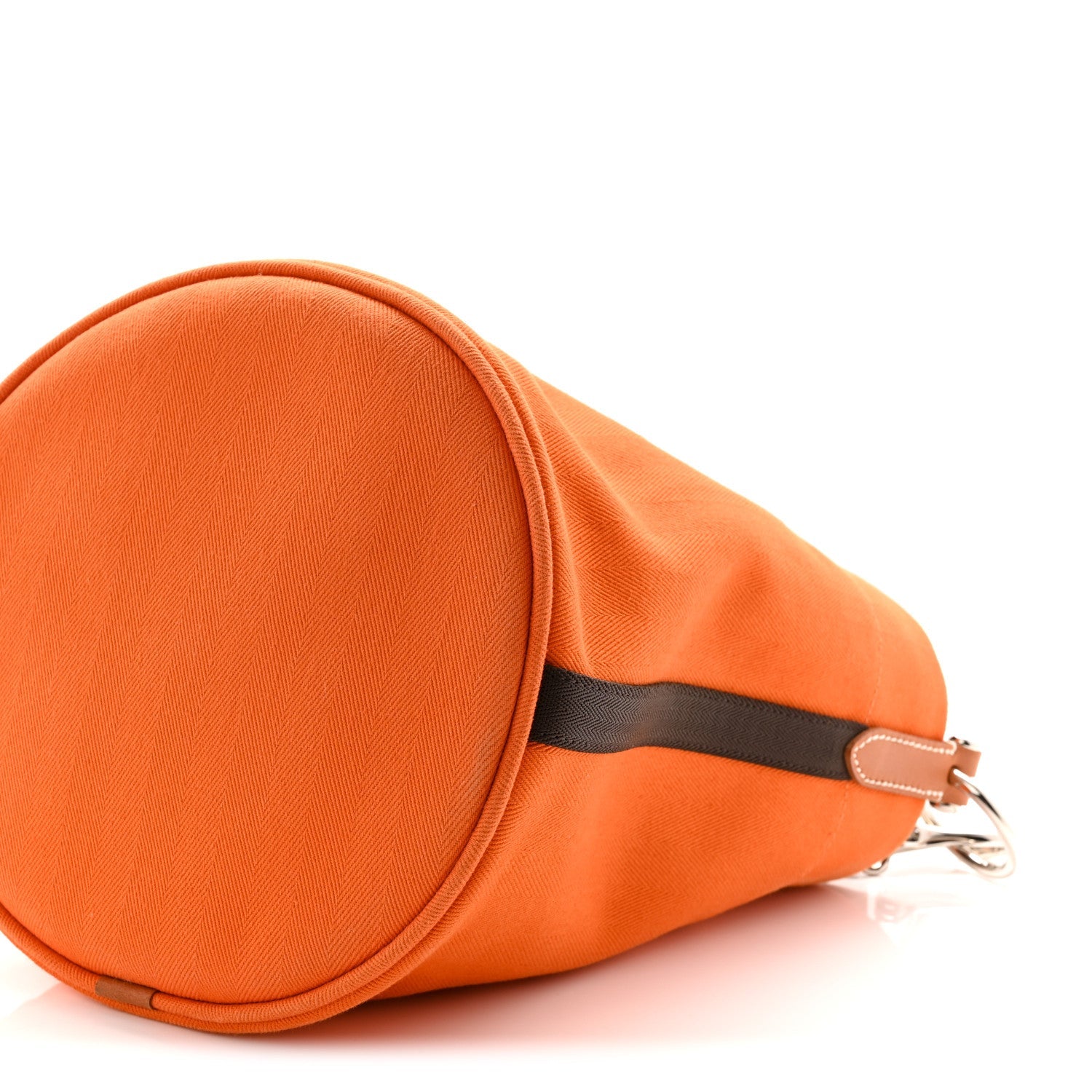 Toile Natural Barenia Sac De Pansage Grooming Bag Orange Kaki