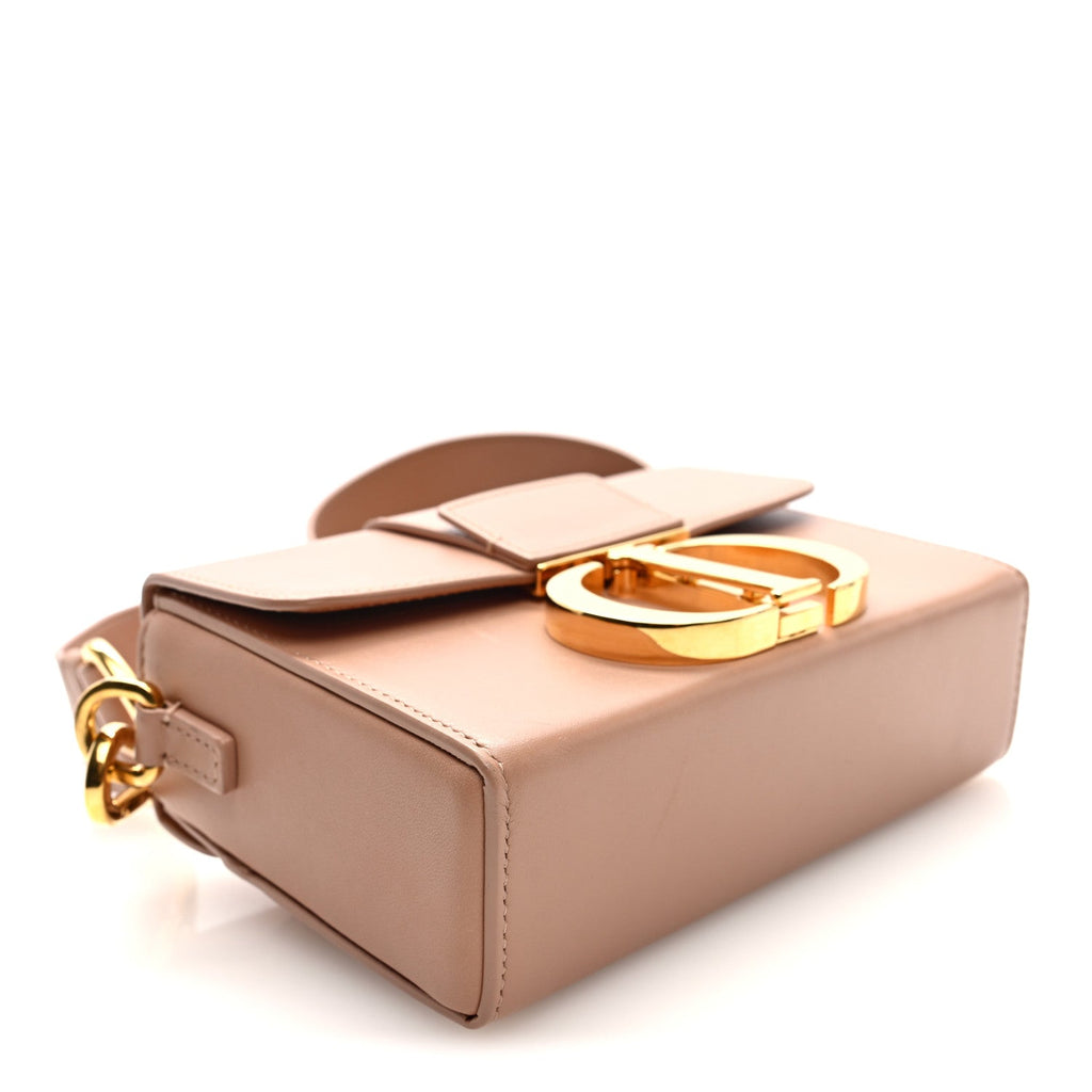 Smooth Calfskin 30 Montaigne Box Bag Pale Pink