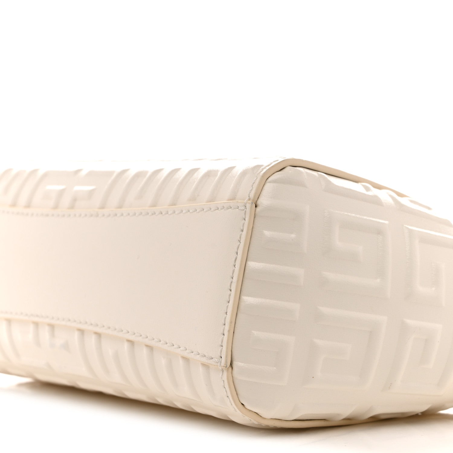 Calfskin Logo Embossed XS Antigona 4G Ivory