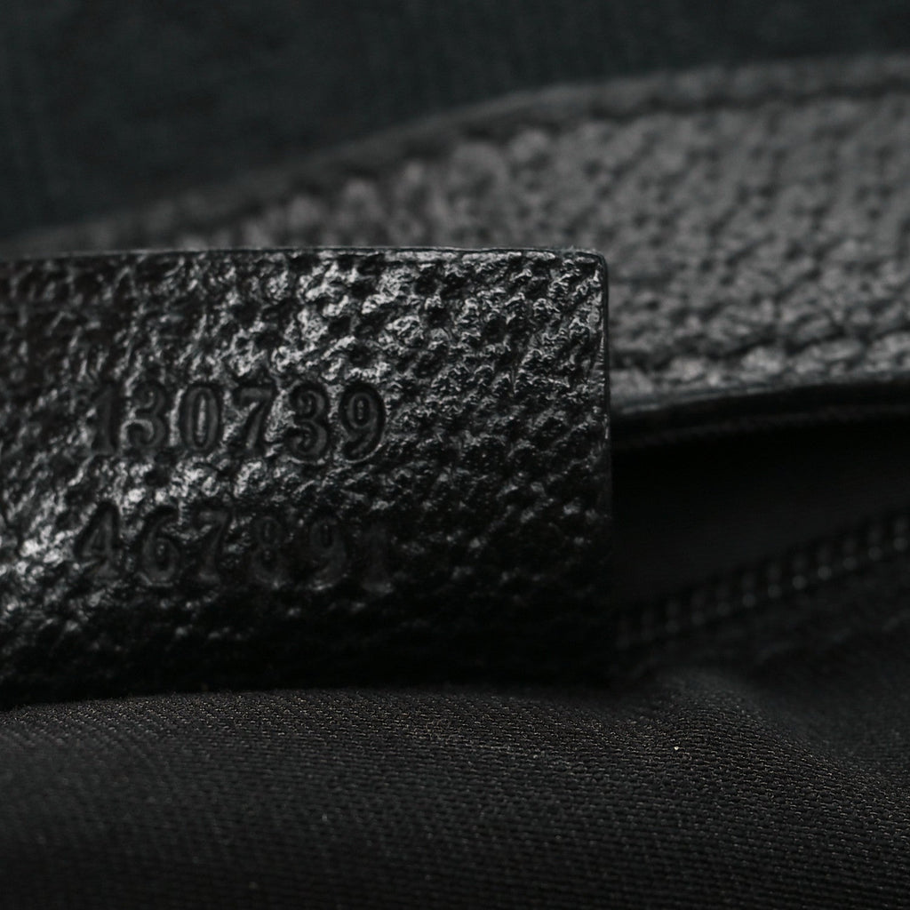 Monogram Small Abbey Tote Black