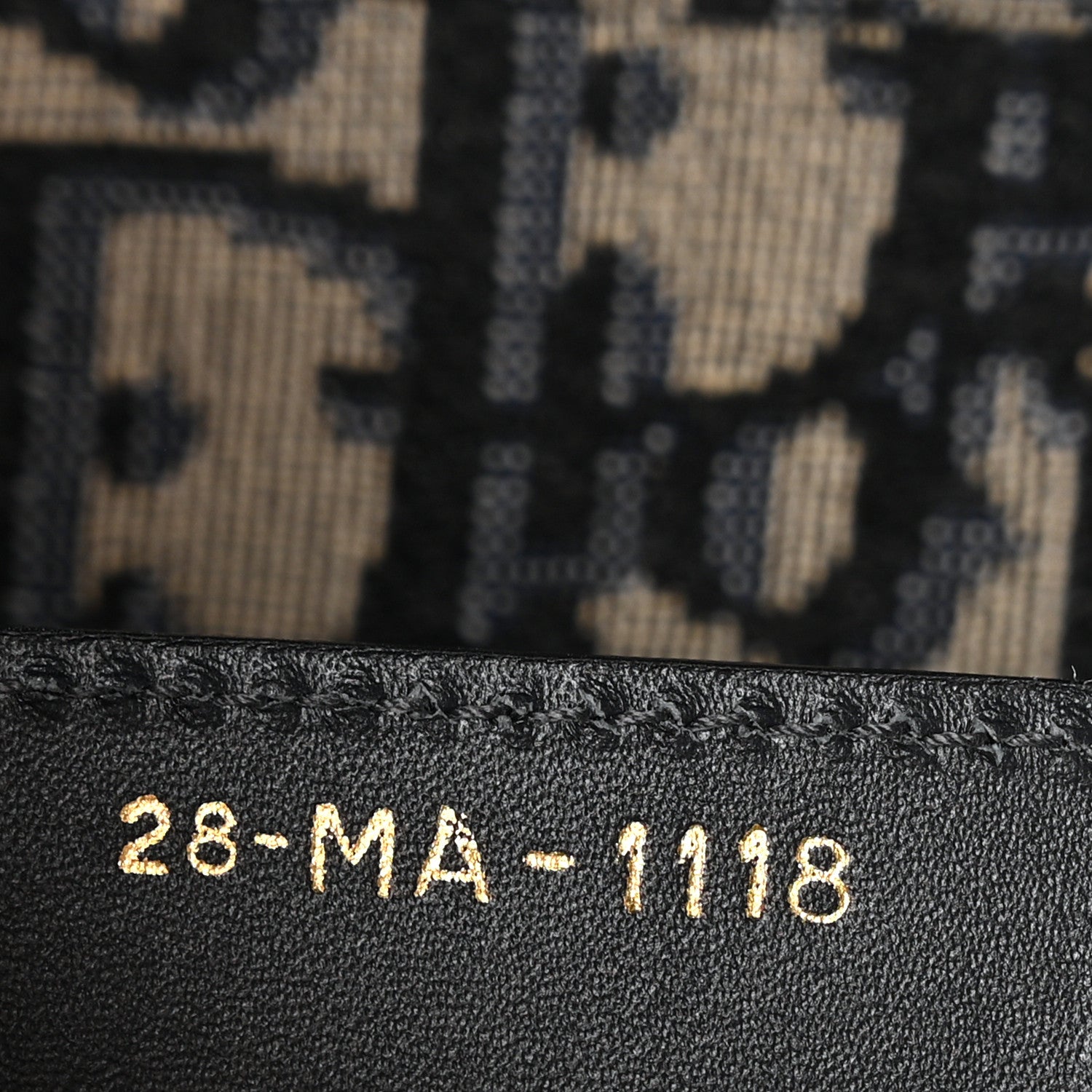 Oblique Saddle Bag Blue