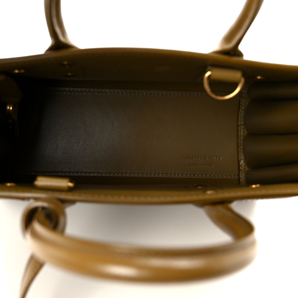 Calfskin Nano Supple Sac De Jour Green Ink