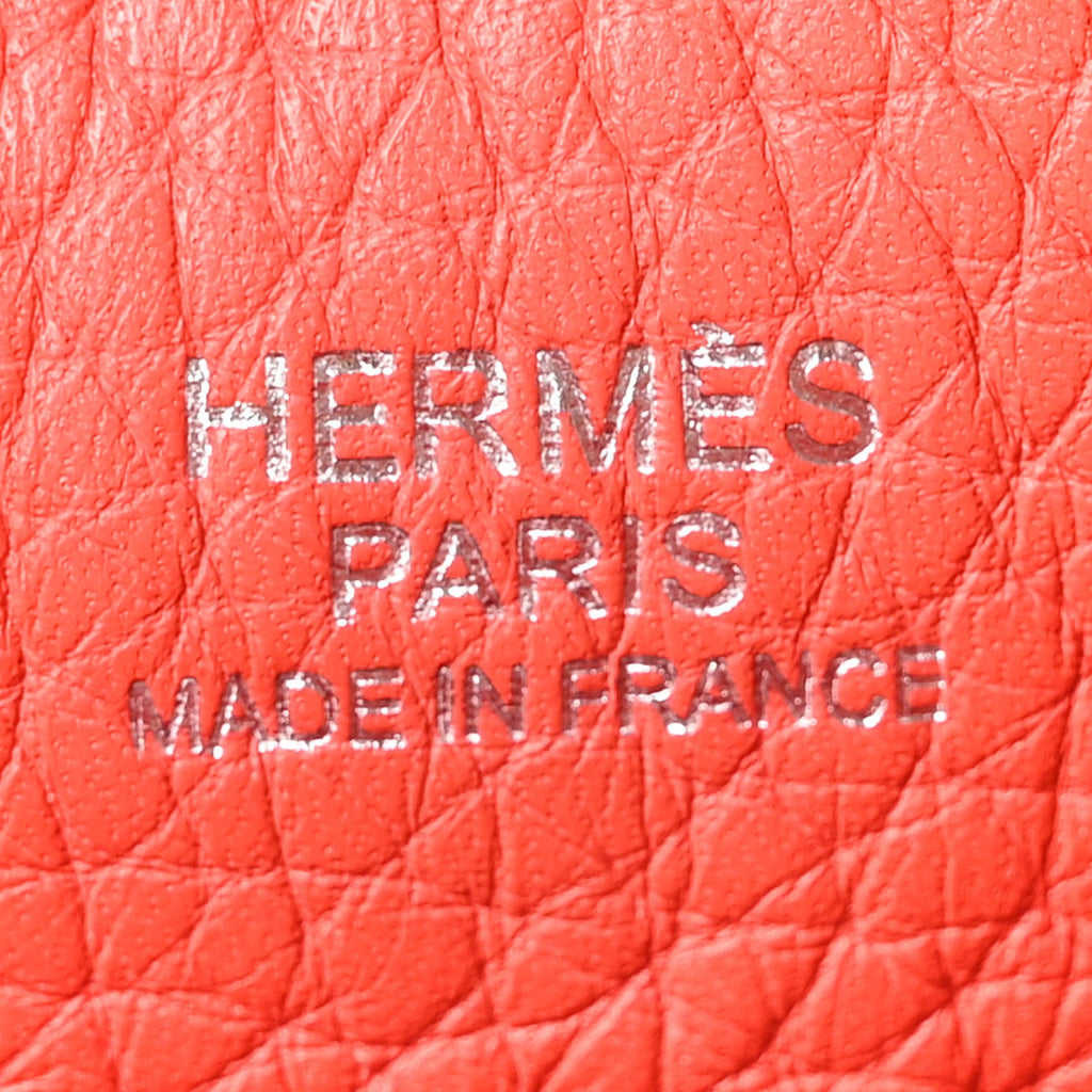 Taurillon Clemence Barenia So Kelly 26 Rouge Pivoine Fauve