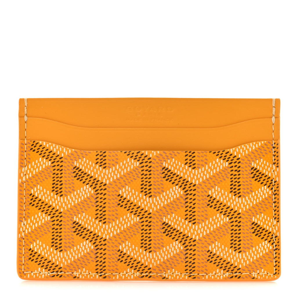 Goyardine Saint Sulpice  Holder Yellow