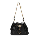 Caviar Quilted Mini Chanel 25 Handbag Black