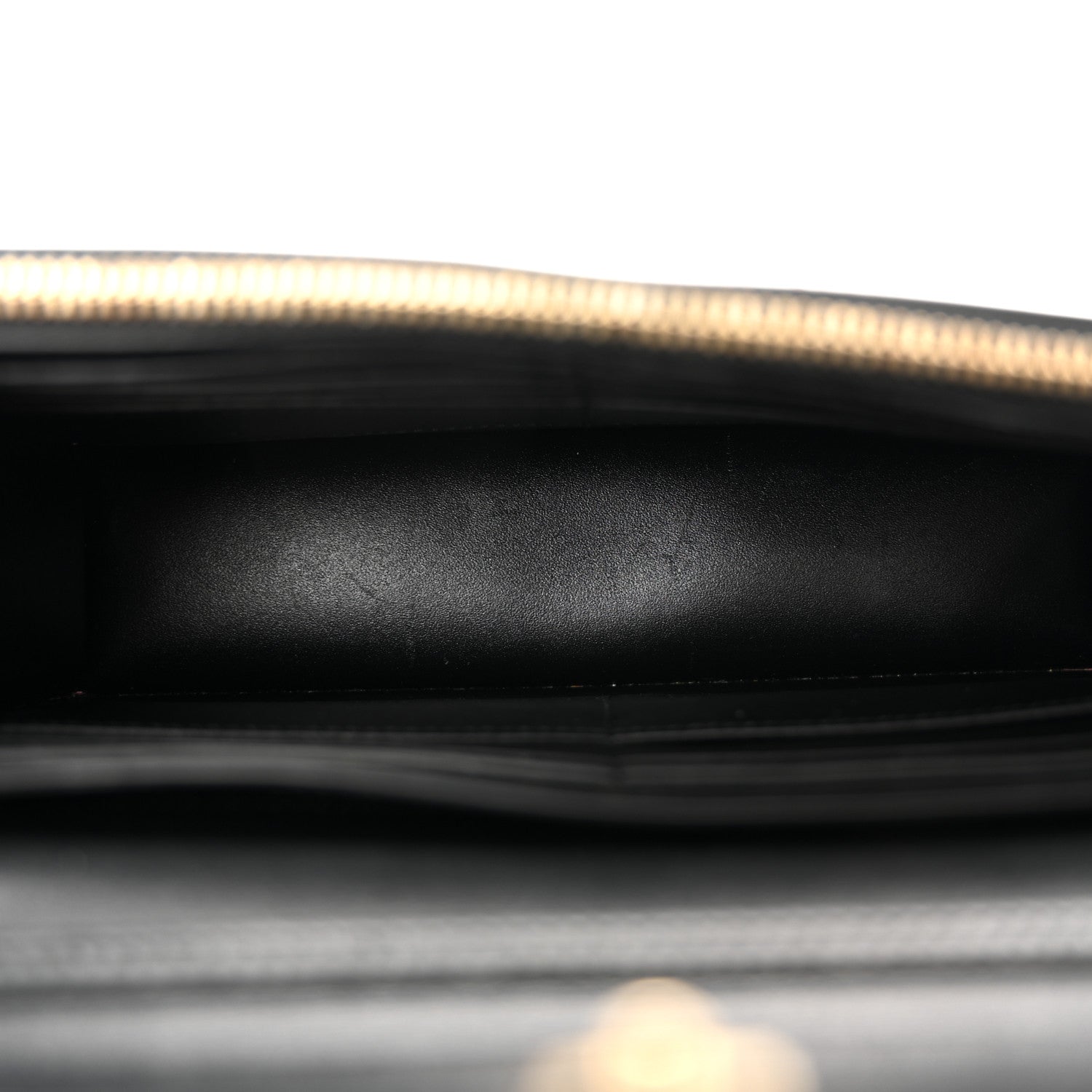 Metallic Serpenti Forever Chain Wallet Rose Quartz