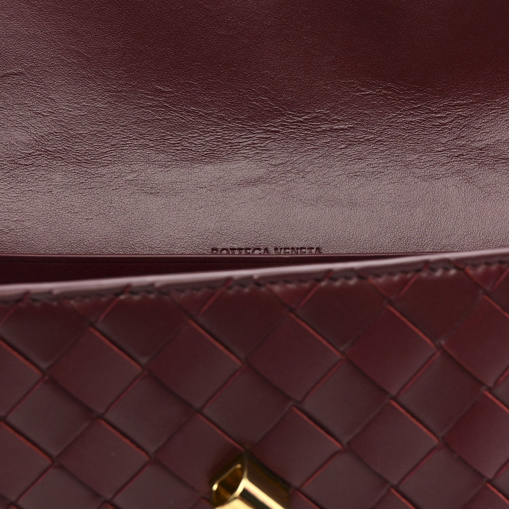 Nappa Intrecciato Long Andiamo Top Handle Clutch Barolo