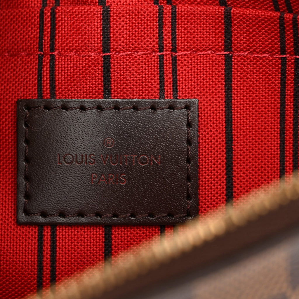 Damier Ebene Neverfull MM GM Pochette