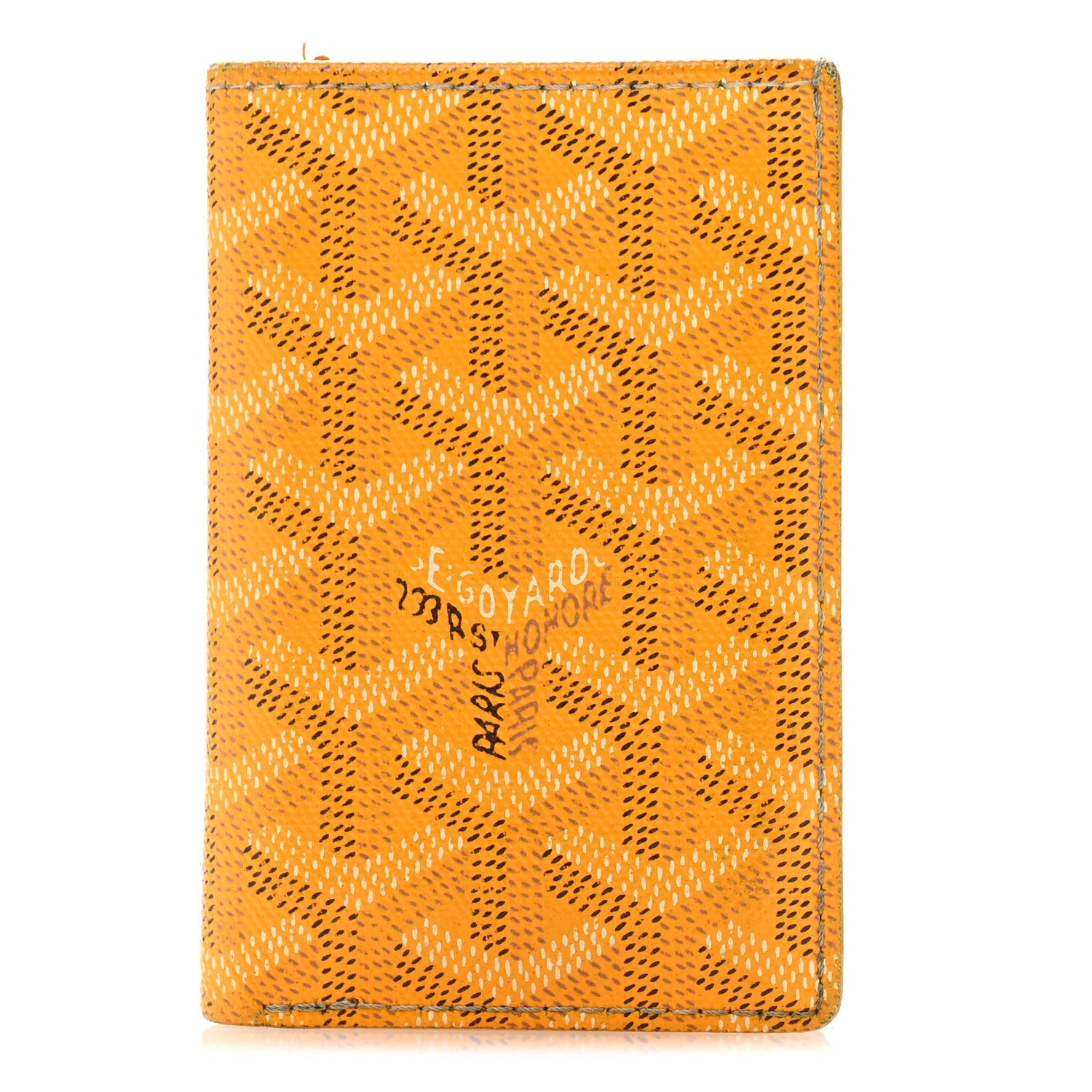 Goyardine Saint Pierre  Holder Yellow