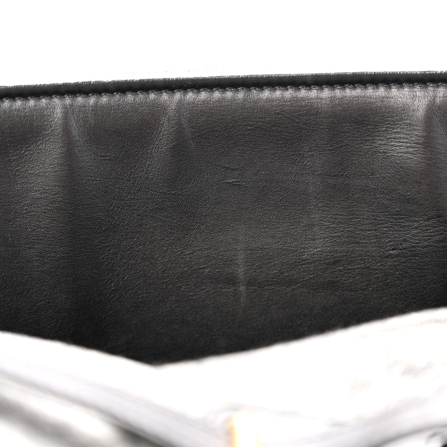 Felt Calfskin Medium Tie Knot Tote Grey Black