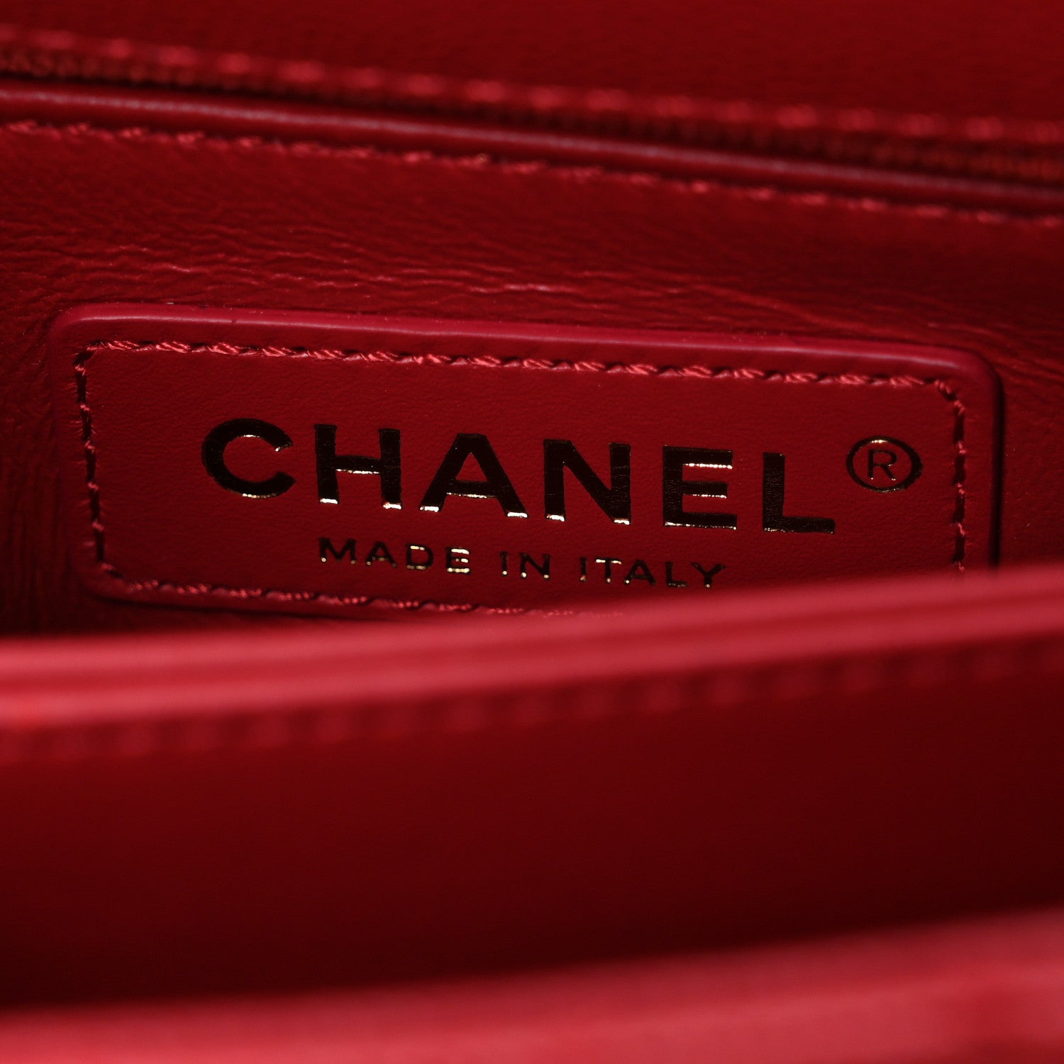 Caviar Quilted Extra Mini Coco Handle Flap Red