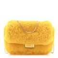 Shearling Vitello Grace Nano Baguette Charm Narciso