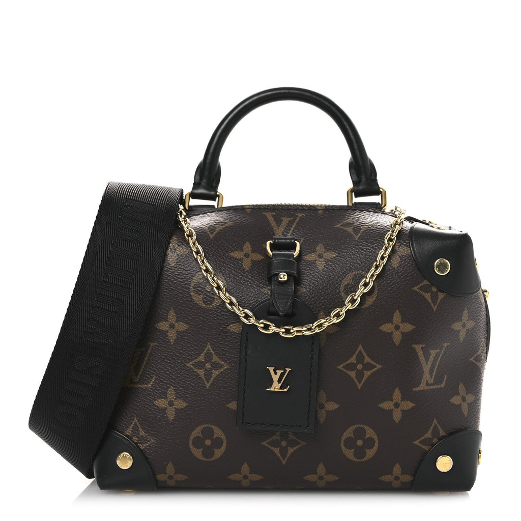 Monogram Petite Malle Souple Black
