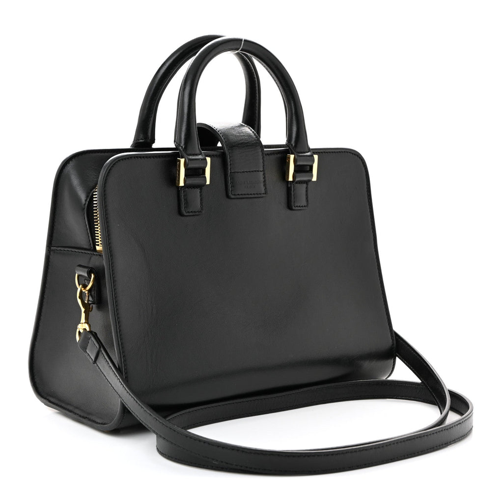 Calfskin Monogram Baby Cabas Black