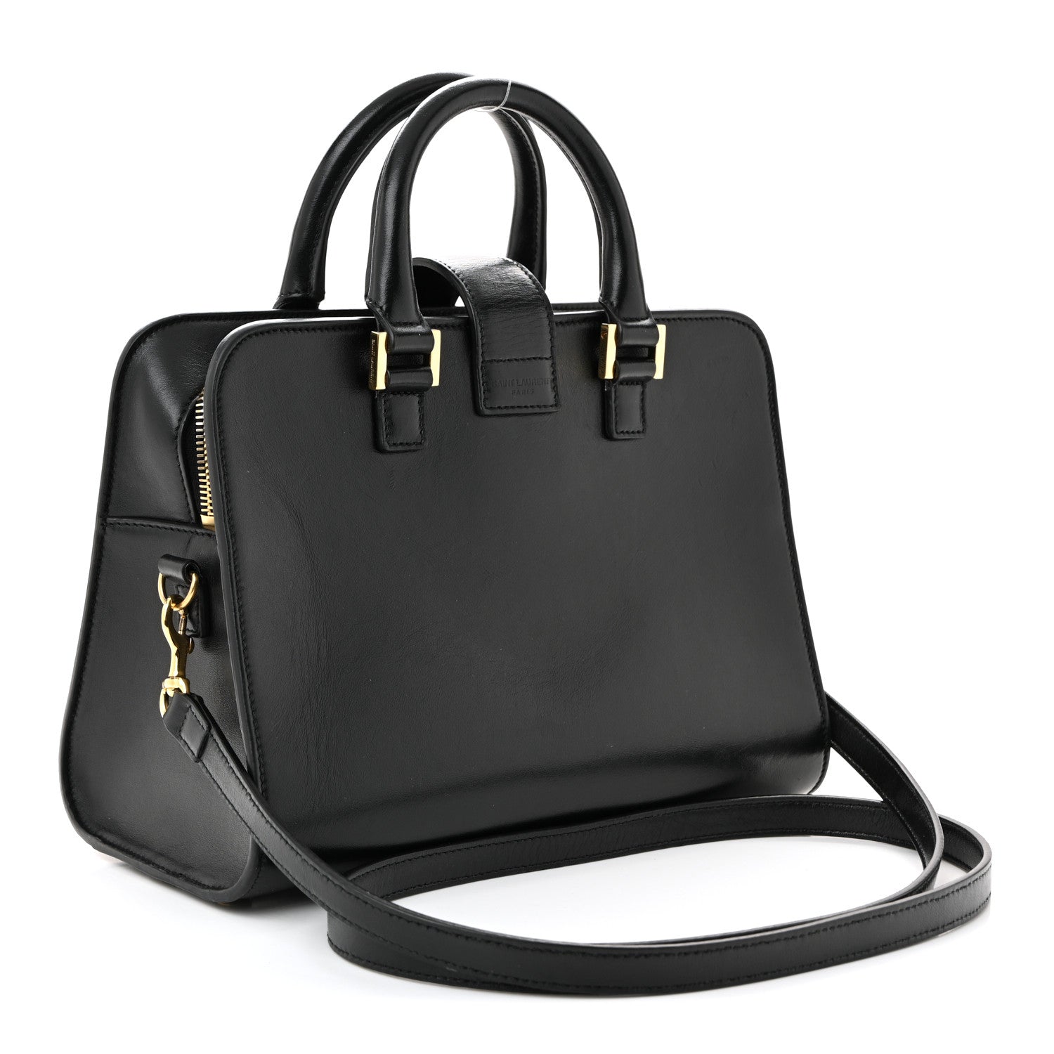 Calfskin Monogram Baby Cabas Black