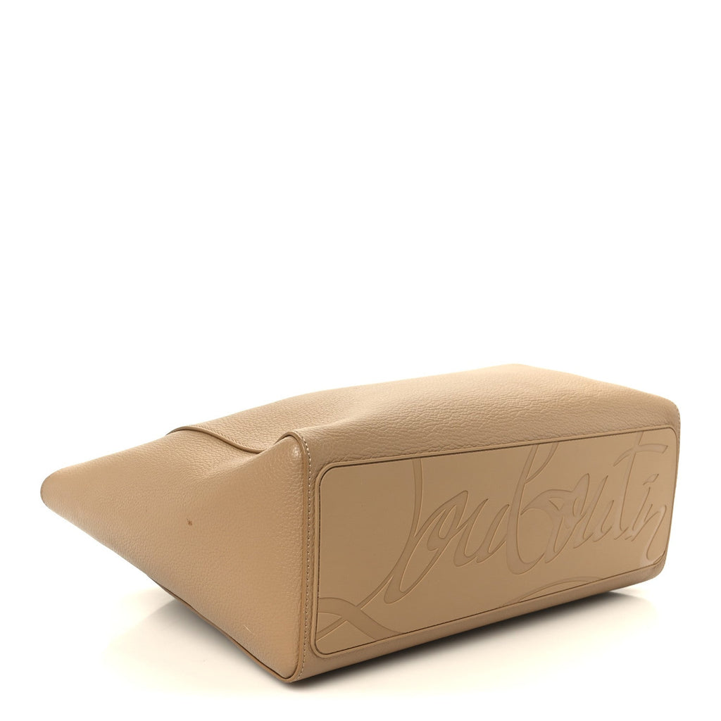 Grained Calfskin Small Cabata Soft Tote Lionne
