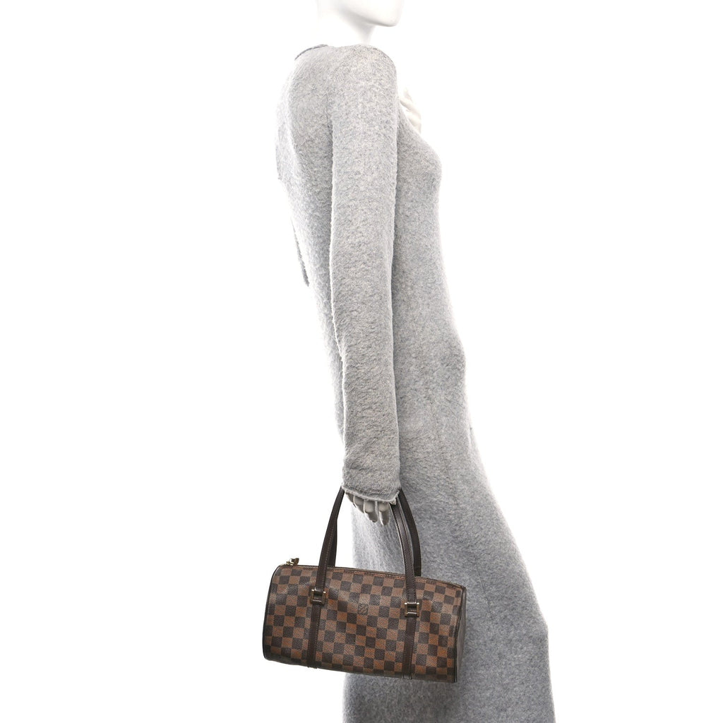 Damier Ebene Papillon 30 With Companion