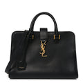 Calfskin Monogram Baby Cabas Black