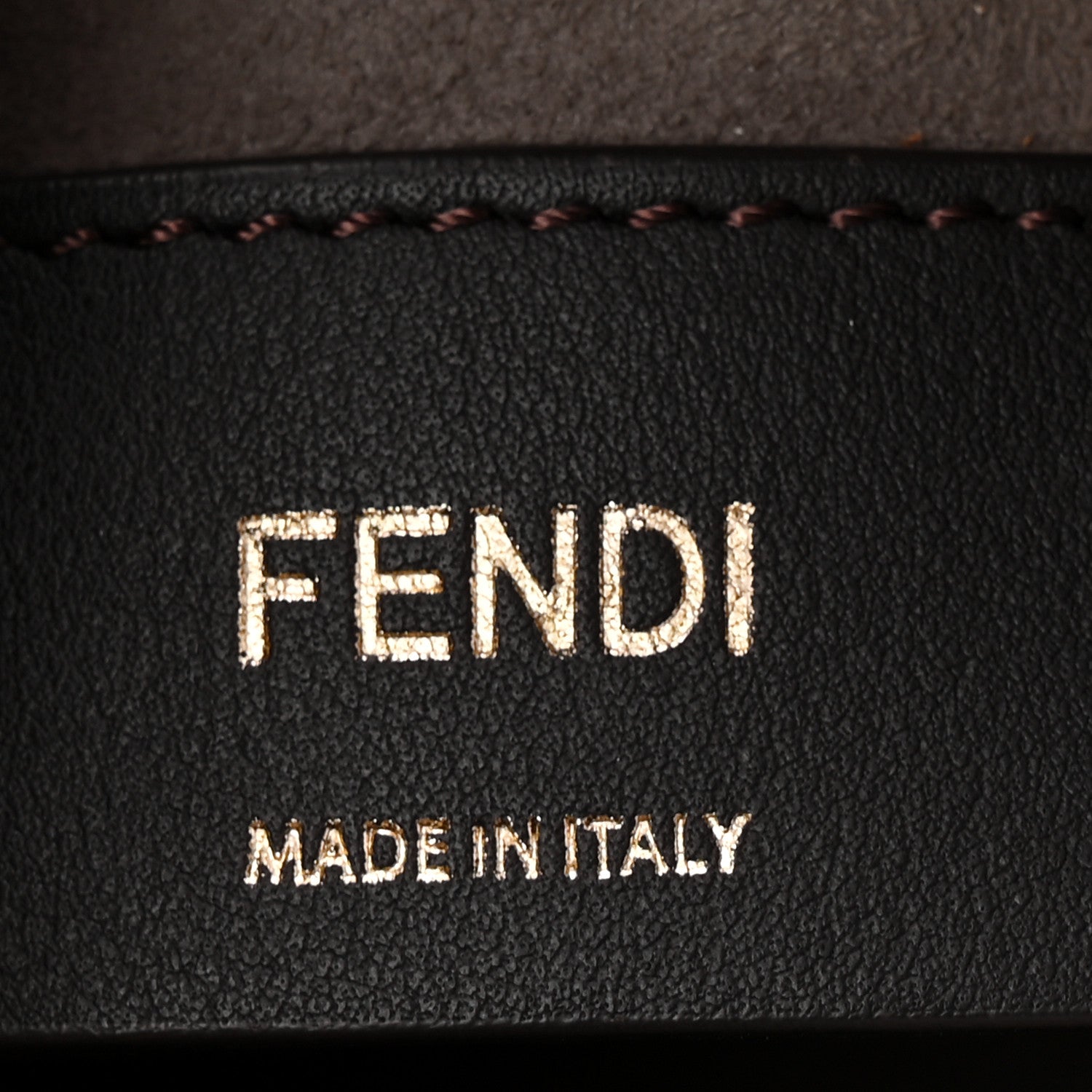 X FILA Vitello F is Fendi Mania Mini Mon Tresor Bucket Bag White