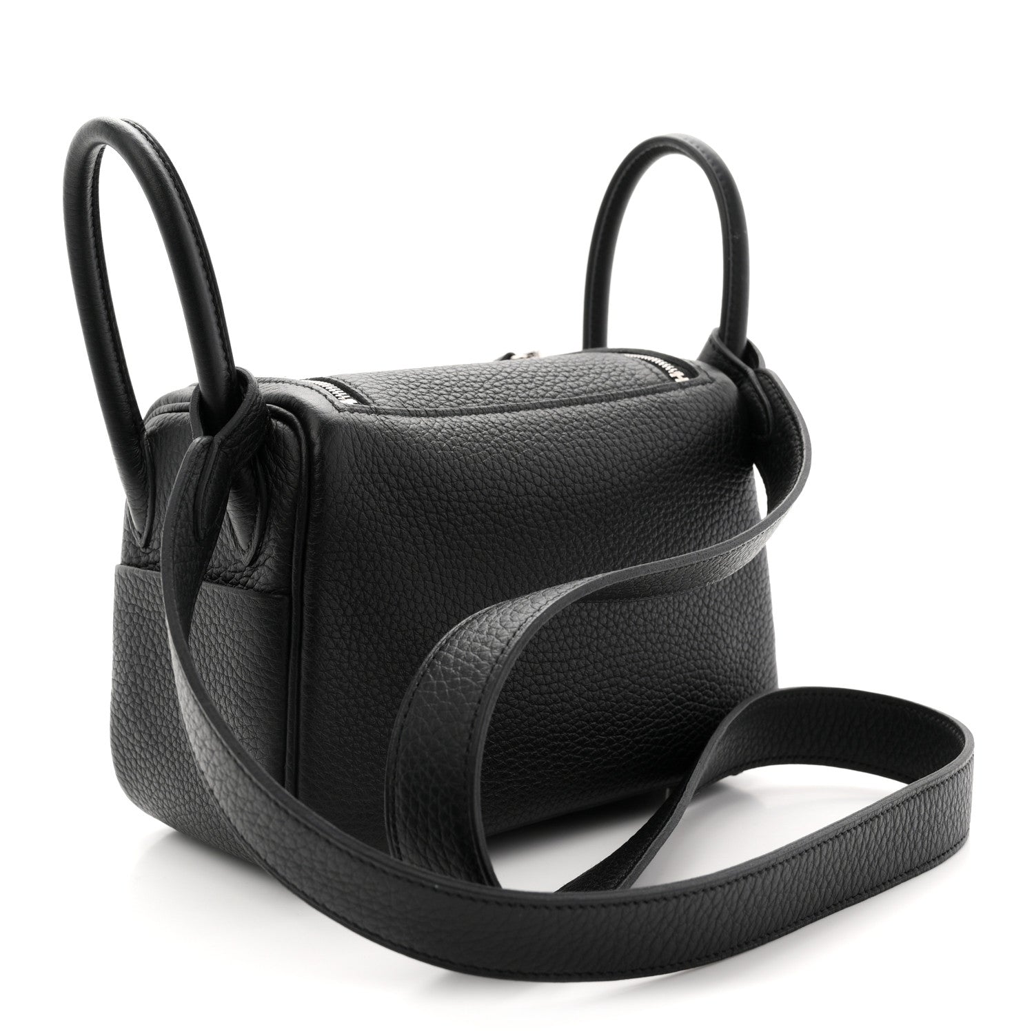 Taurillon Clemence Mini Lindy 20 Black