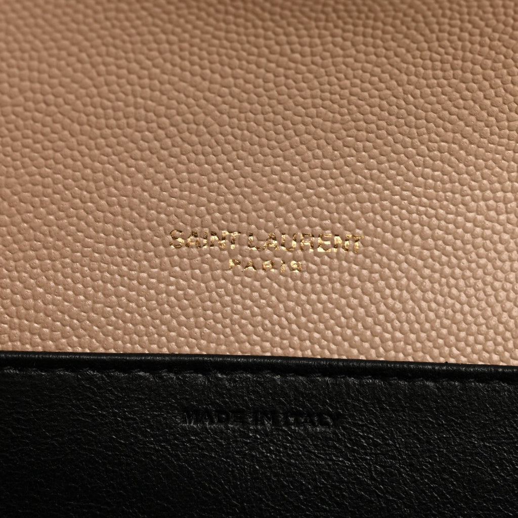 Grain De Poudre Monogram Uptown Chain Wallet Taupe