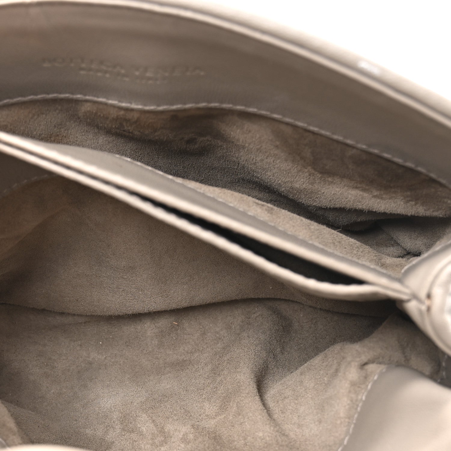 Nappa Intrecciato Baby Olimpia Shoulder Bag Shadow