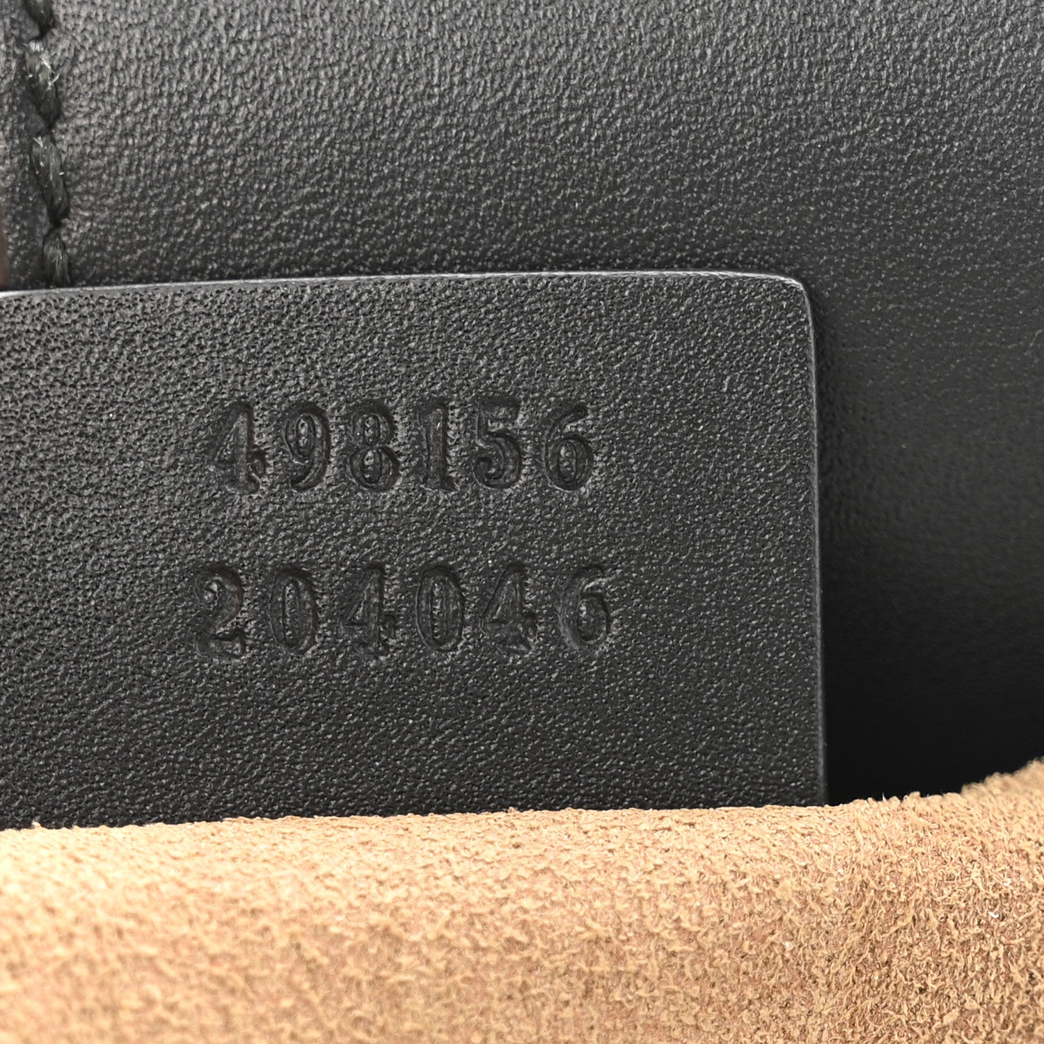 GG Supreme Monogram Small Padlock Tote Black