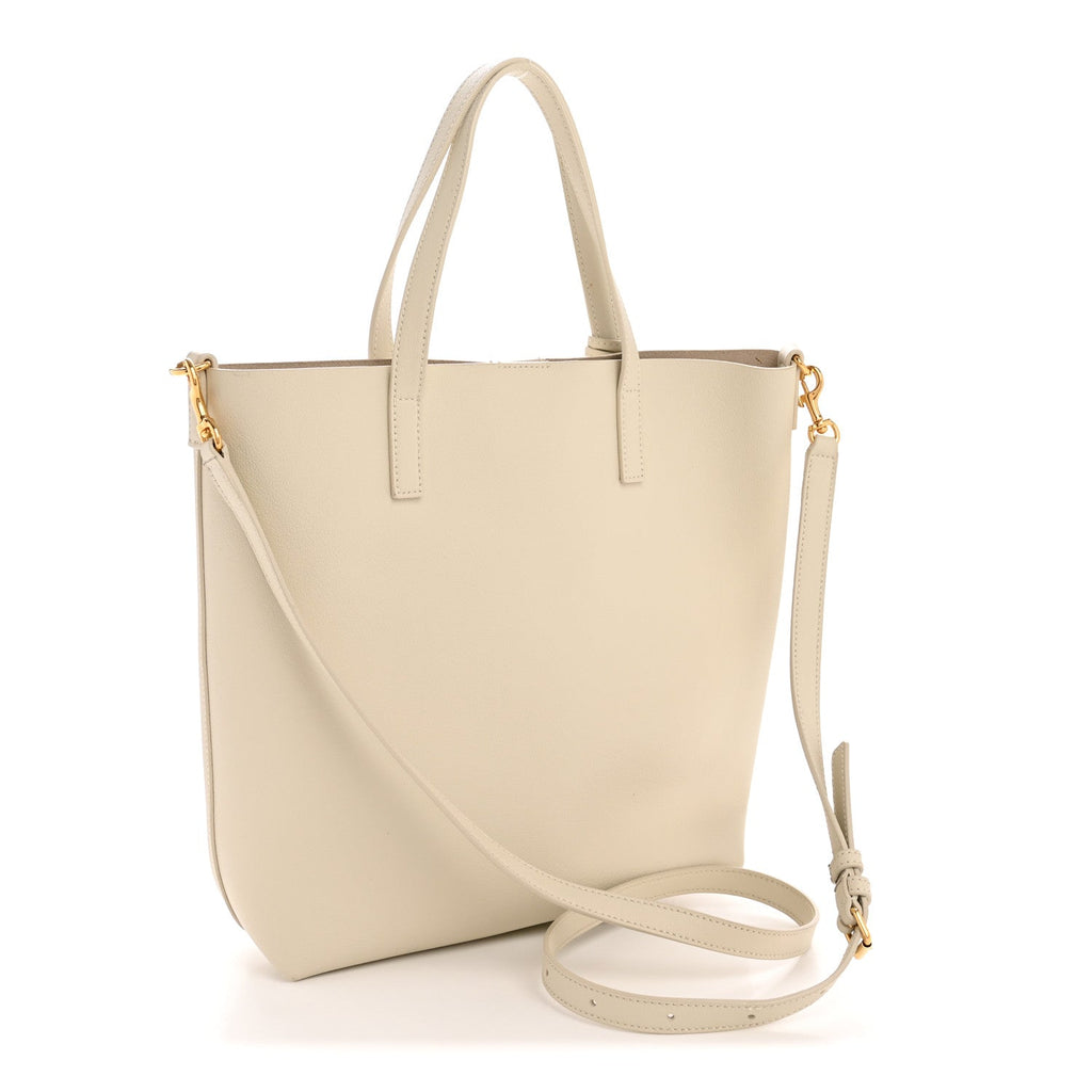 Calfskin Toy Shopping Tote Crema Soft